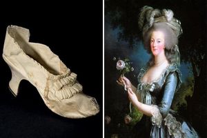 لنگه کفش ملکه پیشین فرانسه در حراجی ۴۴ هزار یورو فروخته شد