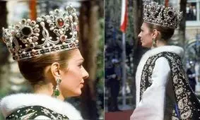 فرح این گوشواره‌ها را در حراج‌خانه ساتبی لندن فروخت!