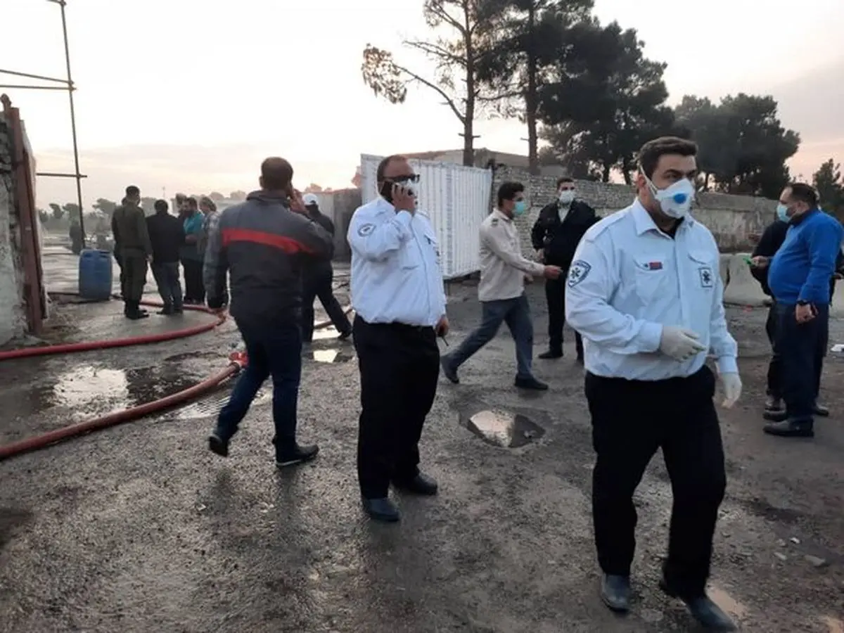 انفجار در محل غیرمجاز سوخت گیری گاز LPG/ یک فوتی و ۴ مجروح