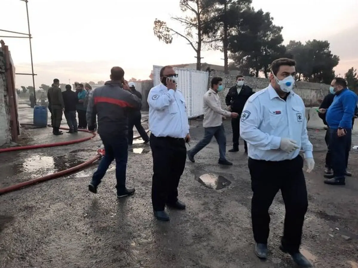 انفجار در محل غیرمجاز سوخت گیری گاز LPG/ یک فوتی و ۴ مجروح