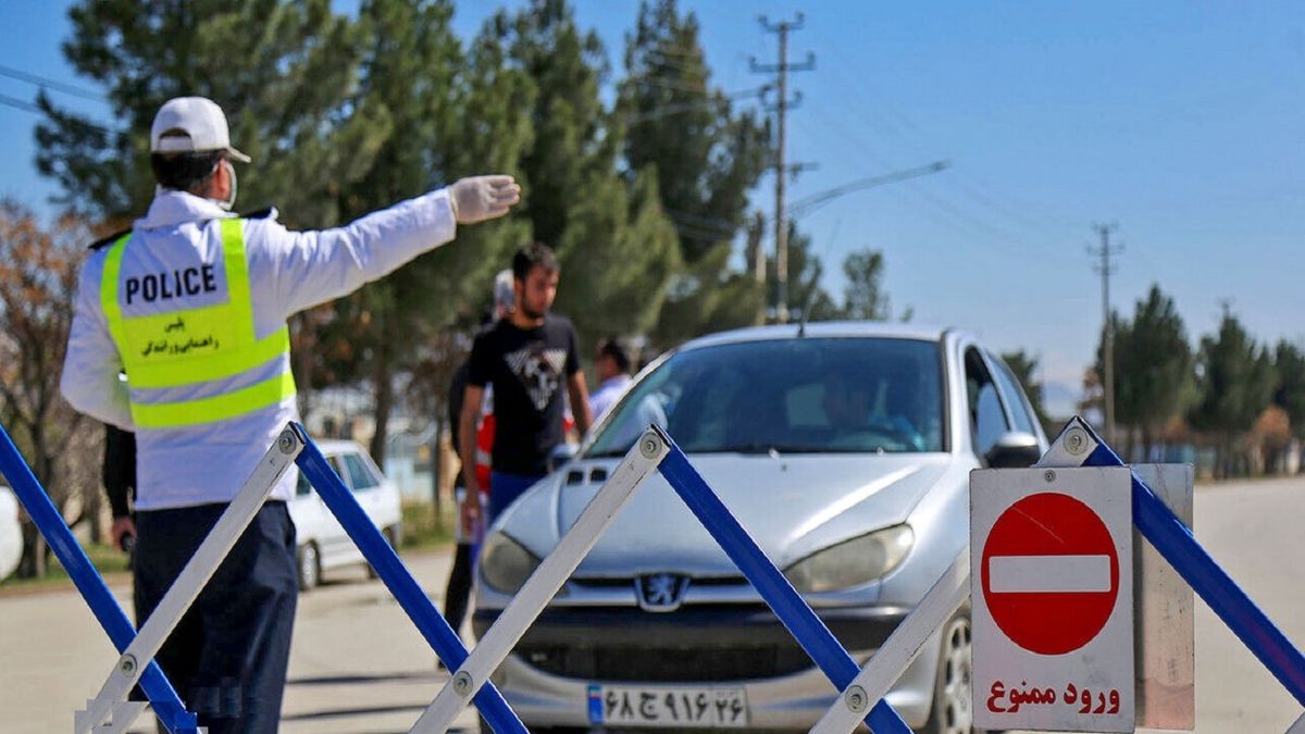 اعمال محدودیتهای تردد از ساعت ۱۰ امروز