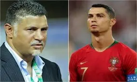 رونالدو در شبی که نتوانست به رکورد دایی نزدیک‌تر شود/ عکس