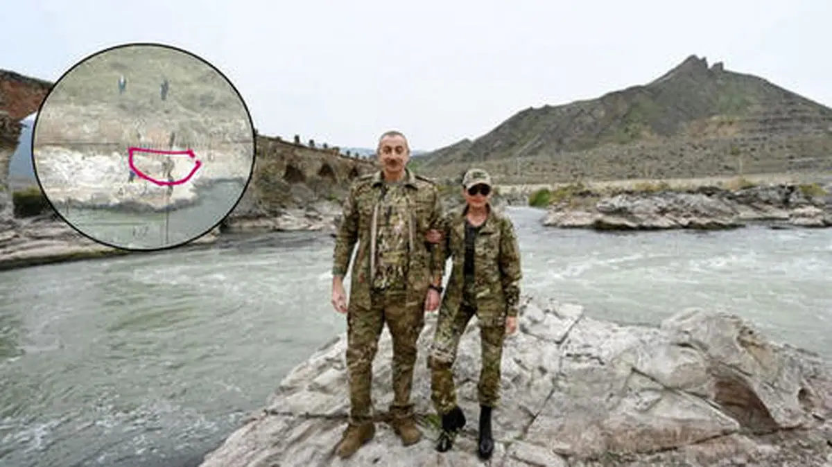 حضور پرحاشیه رییس جمهوری آذربایجان در مرز ایران