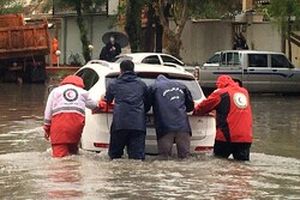 امداد رسانی به ۱۲۱۲ خانوار متأثر از بارش‌های اخیر در خوزستان