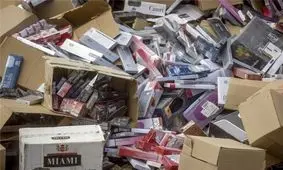 کشف 3 میلیاردریالی سیگار و تنباکوی قاچاق درمولوی