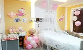 اتاق‌های لاکچری نوزادان متولد 99.9.9 در یک هتل بیمارستان تهران/ ویدئو