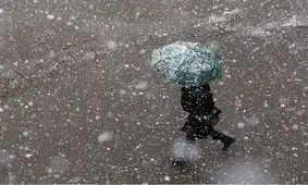 هشدار هواشناسی نسبت به تشدید بارش باران و برف