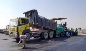 افزایش ۵۰۰ تنی تولید روزانه آسفالت پروژه فرودگاه کیش