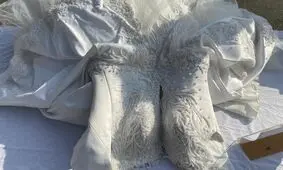 کشف لباس عروس شیشه ای در تهران