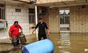 آبگرفتگی ۵۰۰ منزل در اهواز طبق برآورد اولیه