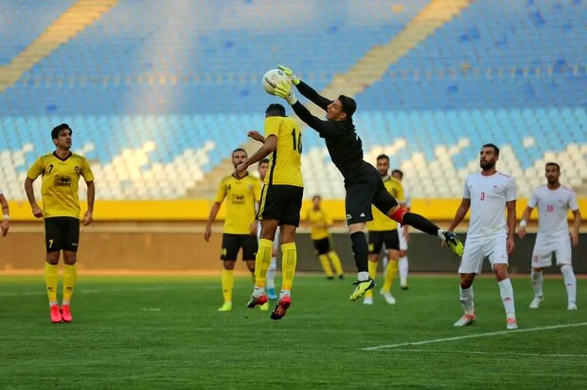 برد یک نیمه‌ای سپاهان مقابل آبی‌پوشان سایپا