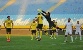 برد یک نیمه‌ای سپاهان مقابل آبی‌پوشان سایپا