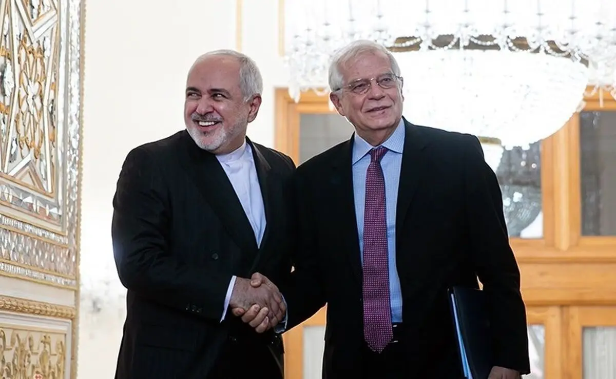 گفتگوی تلفنی ظریف و مسئول سیاست خارجی اتحادیه اروپا/ بورل بر مجرمانه بودن اقدام ترور فخری زاده تاکید کرد