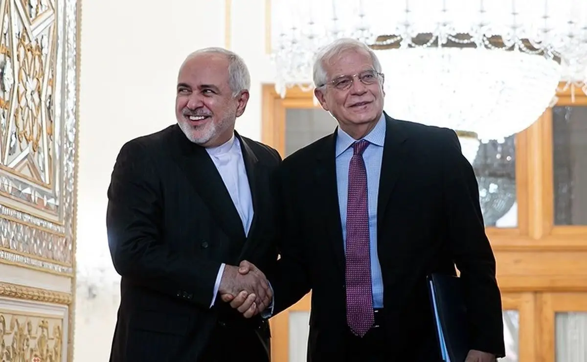 گفتگوی تلفنی ظریف و مسئول سیاست خارجی اتحادیه اروپا/ بورل بر مجرمانه بودن اقدام ترور فخری زاده تاکید کرد