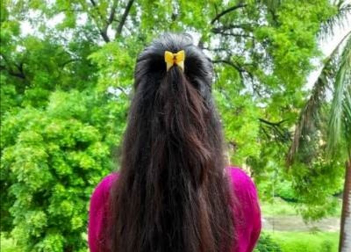 دختری زیبا که به راپونزل ژاپن تبدیل شد/ عکس