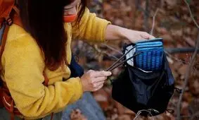پیام جالب طبیعت‌گرد کره ای با تبدیل زباله به اثر هنری