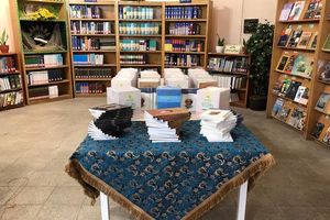 اهدا و توزیع بیش از ۱۵۰۰ جلد کتاب و بسته فرهنگی در هفته بسیج در ایلام