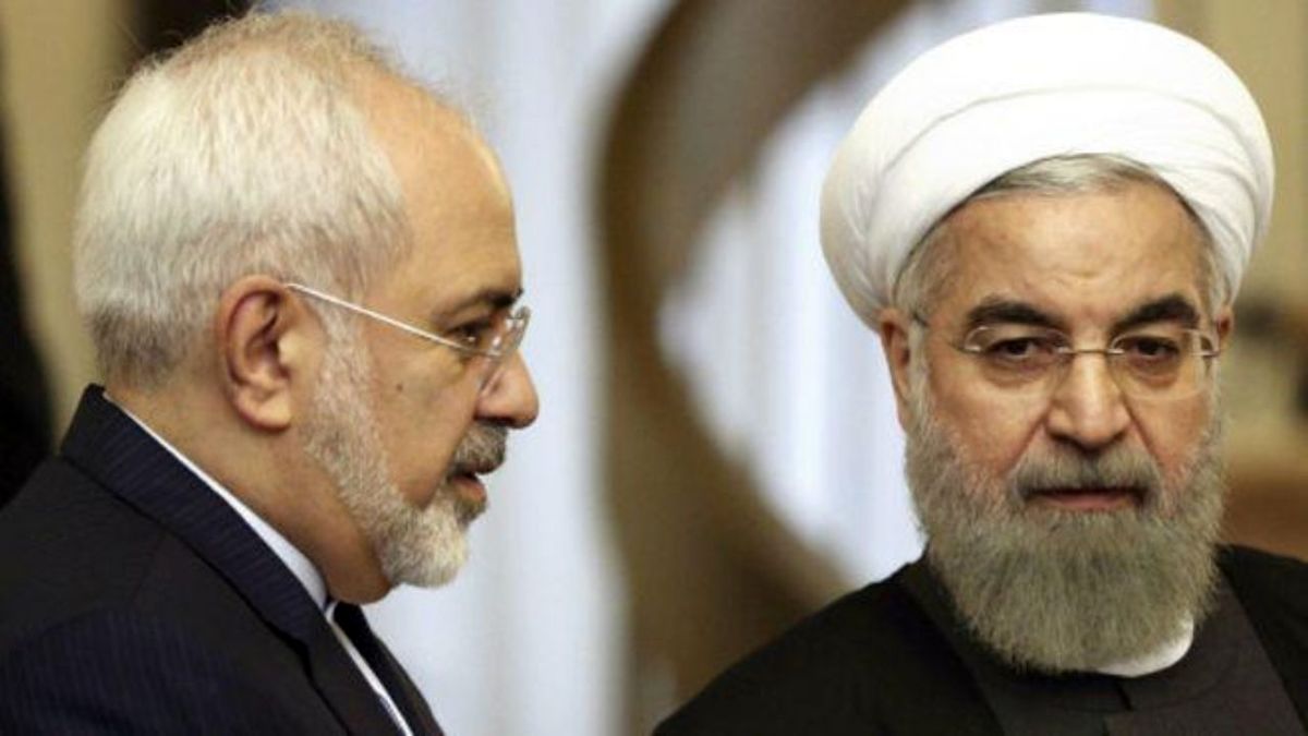 روحاني و ظريف در لباس زندان!/ عکس
