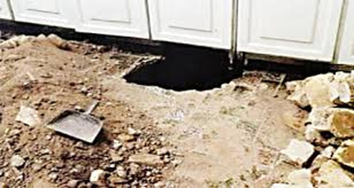 سرقت زیرزمینی از خانه همسایه در یزد