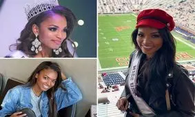 تاج دختر شایسته بر سر مانکن اهل میشیگان/ عکس‌ها