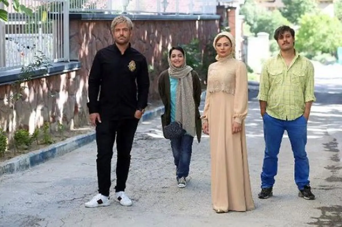 یکتاناصر در صحنه ای از فیلمی که شوهرش کارگردانی می کند/بازی در نقش مقابل گلزار/عکس