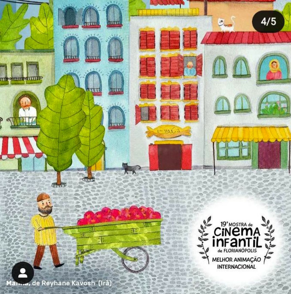 انیمیشن تیتراژ برنامه خردسال شبکه ۲، برنده جایزه جشنواره برزیل شد