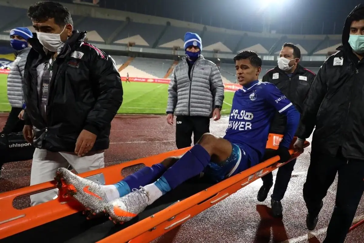 خبر بد برای استقلال؛ قایدی مصدوم شد