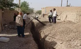 آغاز پروژه لوله‌کشی گاز منازل ۲۶۰۰ خانوار محروم خراسان شمالی
