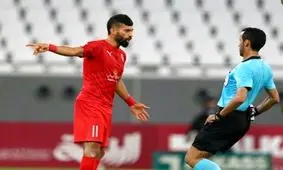 باخت الدحیل به السیلیه در شب اشتباه رامین رضاییان