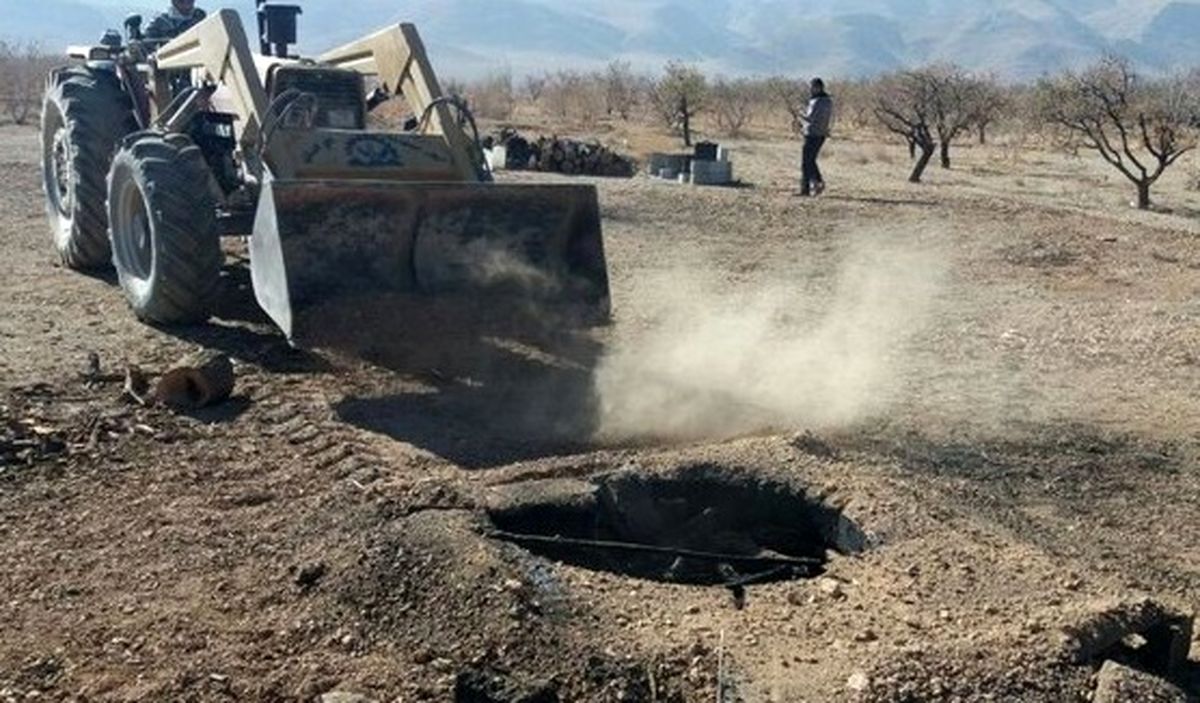 انسداد 313 حلقه چاه غیرمجاز در استان همدان/ کبودرآهنگ با بیشترین چاه‌های غیرمجاز