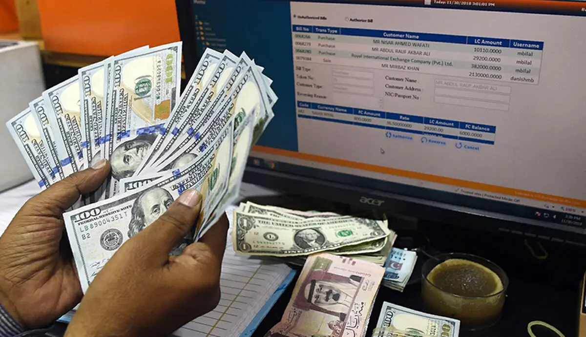 قیمت دلار و یورو در بازار آزاد، امروز ۱۹ آذر ۹۹