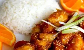 طرز تهیه خوراک مرغ با سس پرتقال