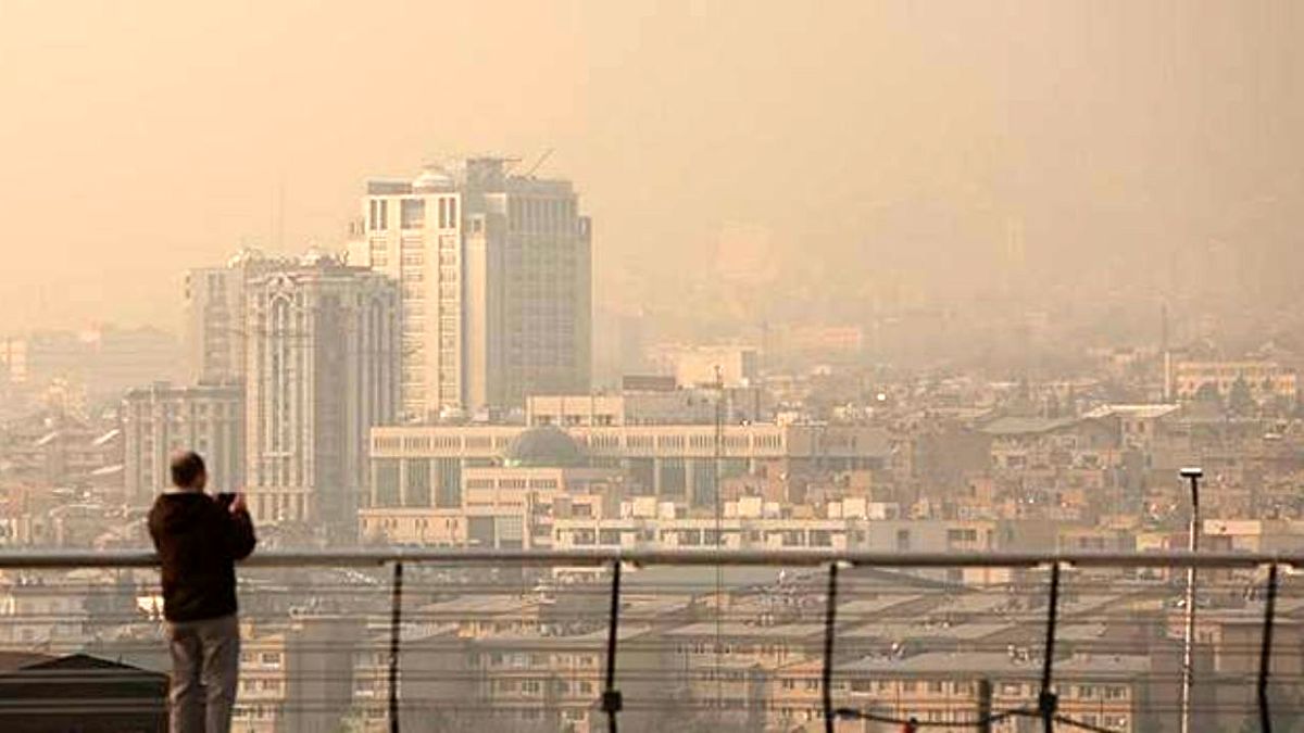 هشدار هواشناسی نسبت به آلودگی هوای تهران و پنج شهر دیگر