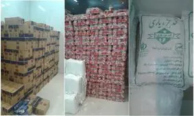 ۱۰ تن اقلام ضروری احتکاری در قم کشف شد