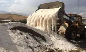 ۲ هزار و ۲۰۰ تن ماسه و نمک در ۱۷ راهدارخانه‌ ایلام ذخیره شد