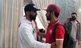 خداحافظی احساسی بشار رسن از اعضای پرسپولیس/ ویدئو