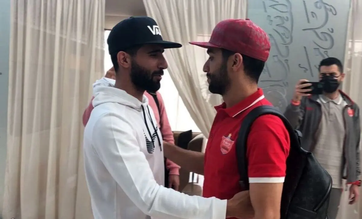 خداحافظی احساسی بشار رسن از اعضای پرسپولیس/ ویدئو