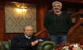 آواز استاد نصیریان و سرازیر شدن اشک‌هایش در برنامه شب یلدا/ ویدئو