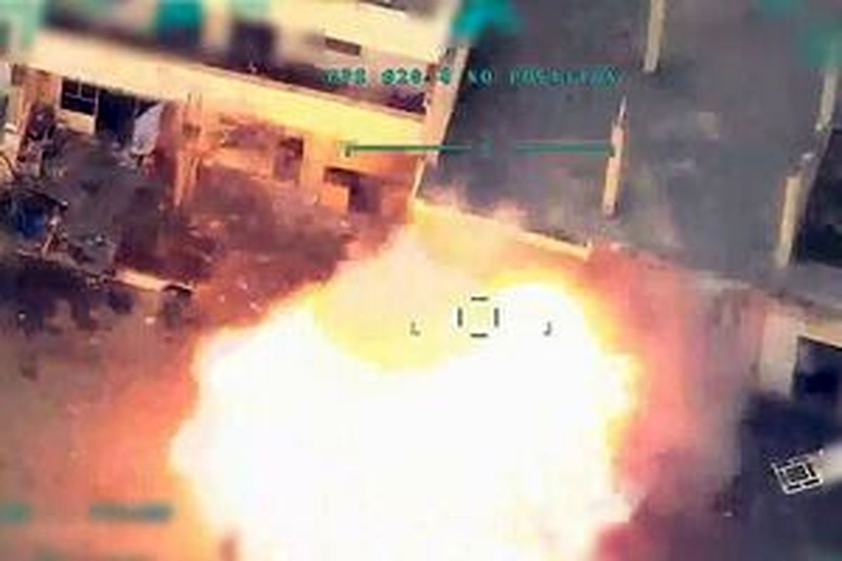 سقوط هواپیمای جاسوسی ترکیه و حملات هواپیمای ناشناس در استان حلب سوریه