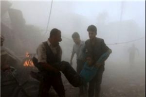 ۱۳ شهروند سوری در حملات خمپاره‎ای به دمشق کشته و زخمی شدند