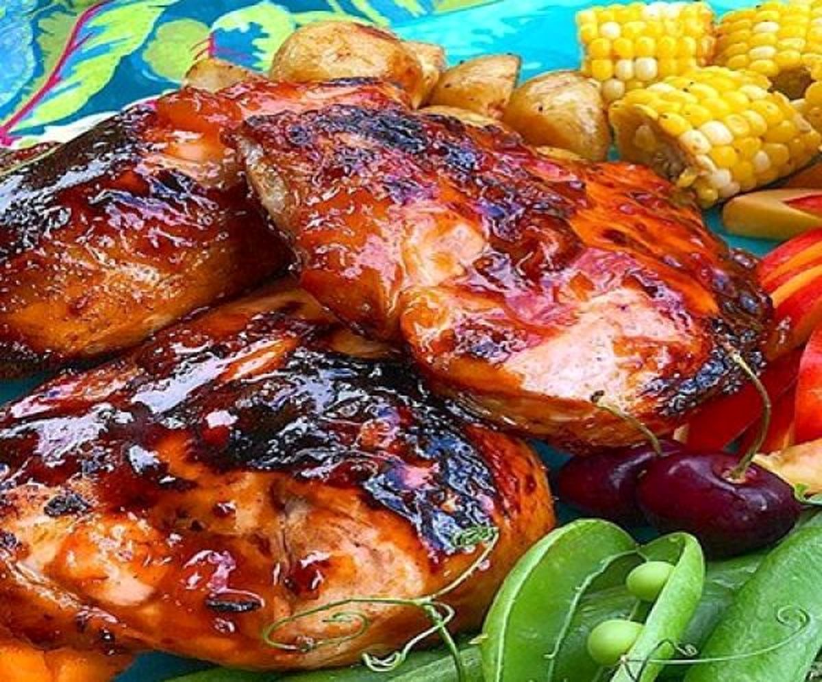 طرز تهیه فیله مرغ در سس انار