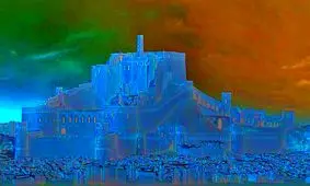 چهره ارگ بم پس از ۱۷ سال