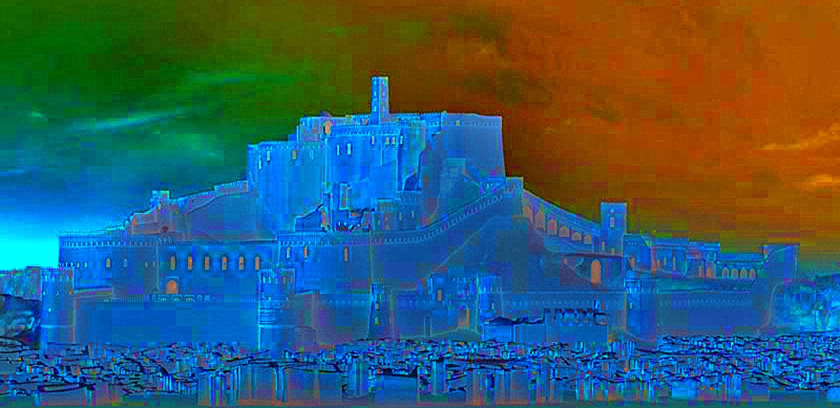 چهره ارگ بم پس از ۱۷ سال