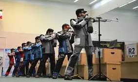 مسابقات آزاد تیراندازی بعد از حدود یکسال بدون تست پی سی آر/ تب سنجی در وسط مسابقه!