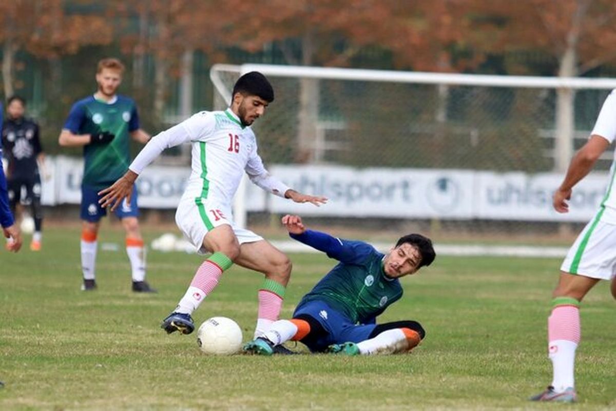 شکست فوتبال جوانان ایران مقابل تاجیکستان