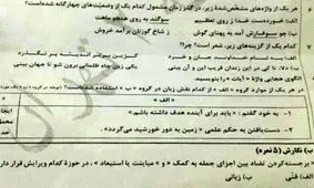 ماجرای انتشار سوالات زبان فارسی در فضای مجازی قبل از آغاز امتحان