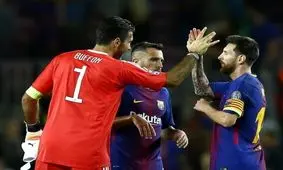 هدیه ویژه مسی برای ۳ دروازه‌بان مطرح دنیا به مناسبت رکورد جدیدش