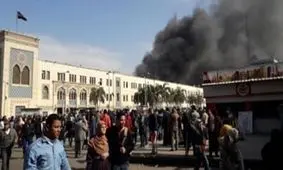 آتش گرفتن بیمارستان ویژه کرونا در مصر ۷ کشته بر جا گذاشت