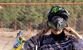 پیست موتور کراس بانوان در مشهد/ تصاویر‌