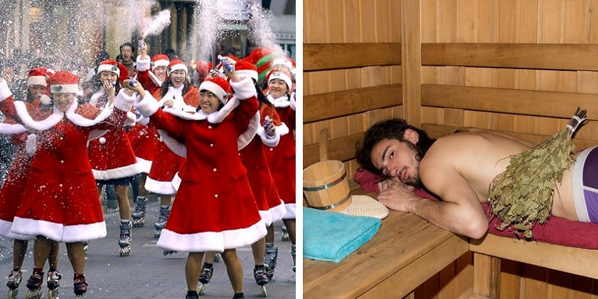 با آداب و رسوم عجیب کشورهای مختلف دنیا برای کریسمس آشنا شوید